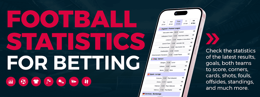 football statistics for betting