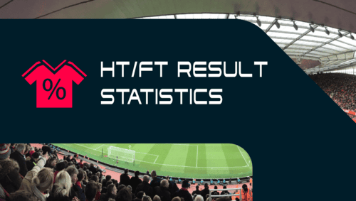 First and second half result statistics