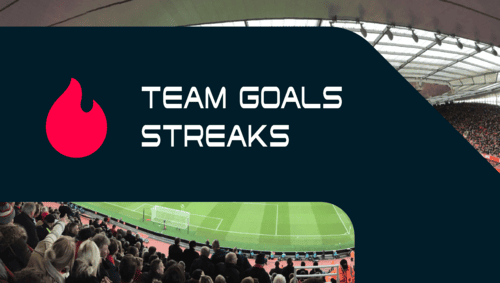 Team goal streaks