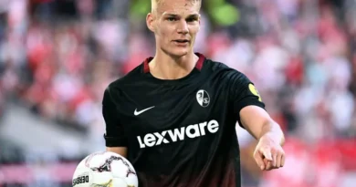 Rewrite Freiburg vs Borussia M'bach – News and Probable Lineups in ENGLISH: translate all country names to English and adapt team/club names to their standard English exonyms when widely used (e.g., Bayern München → Bayern Munich, Inter Milano → Inter Milan); otherwise keep official club names; preserve original casing; output only the transformed title.